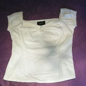 NWOT Collectif  white top
